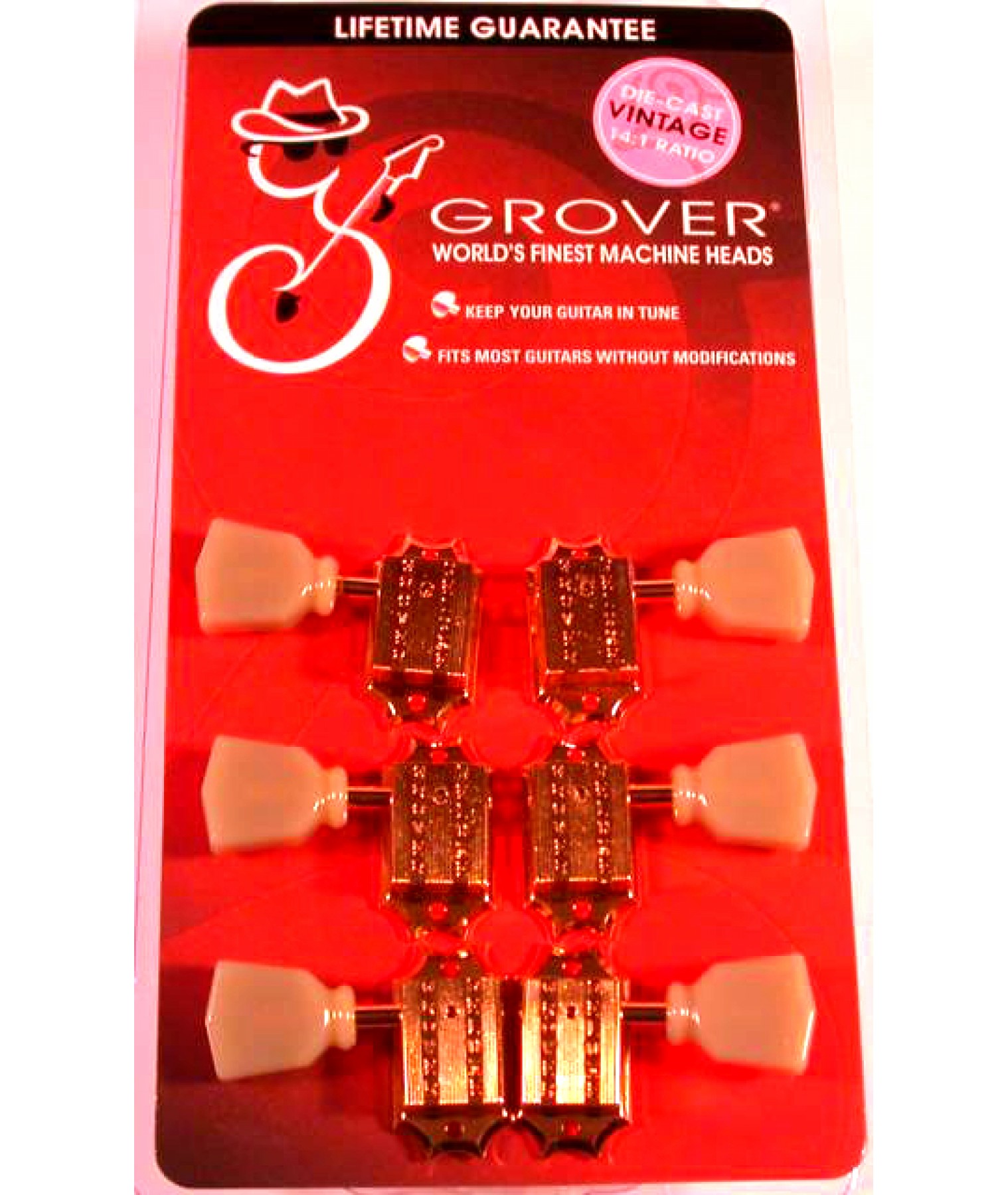 GROVER GIBSON Les Paul/335/125 Tuners Gold